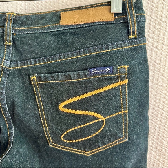 Seven7 Women’s Blue Capri Jeans Size: 31 NWT - Picture 4 of 6